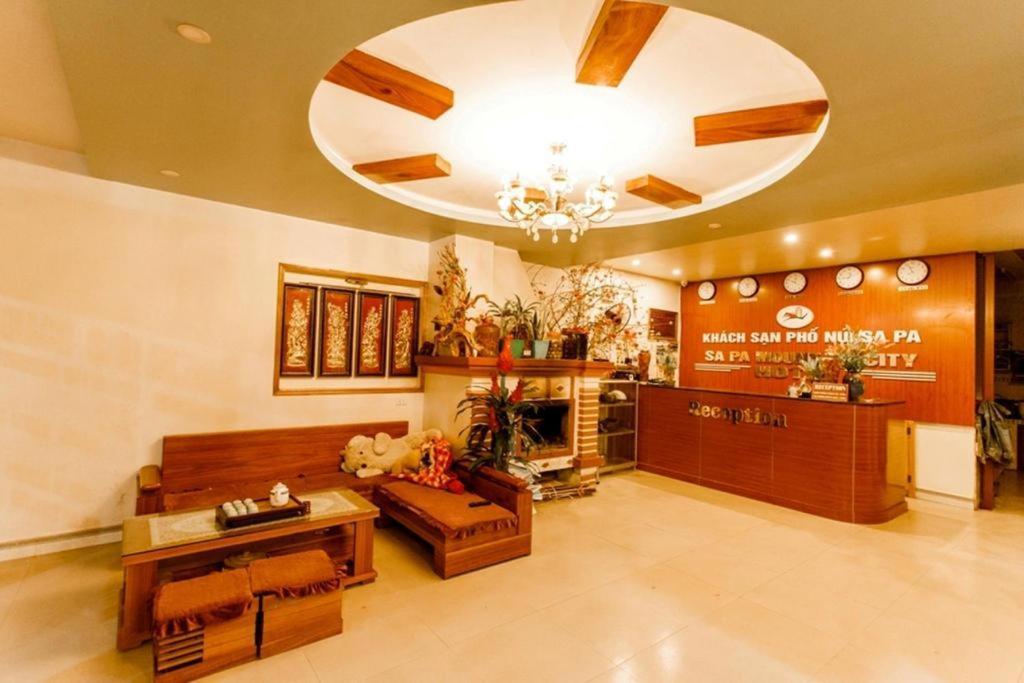 Mountain City Hotel Sa Pa Exterior foto