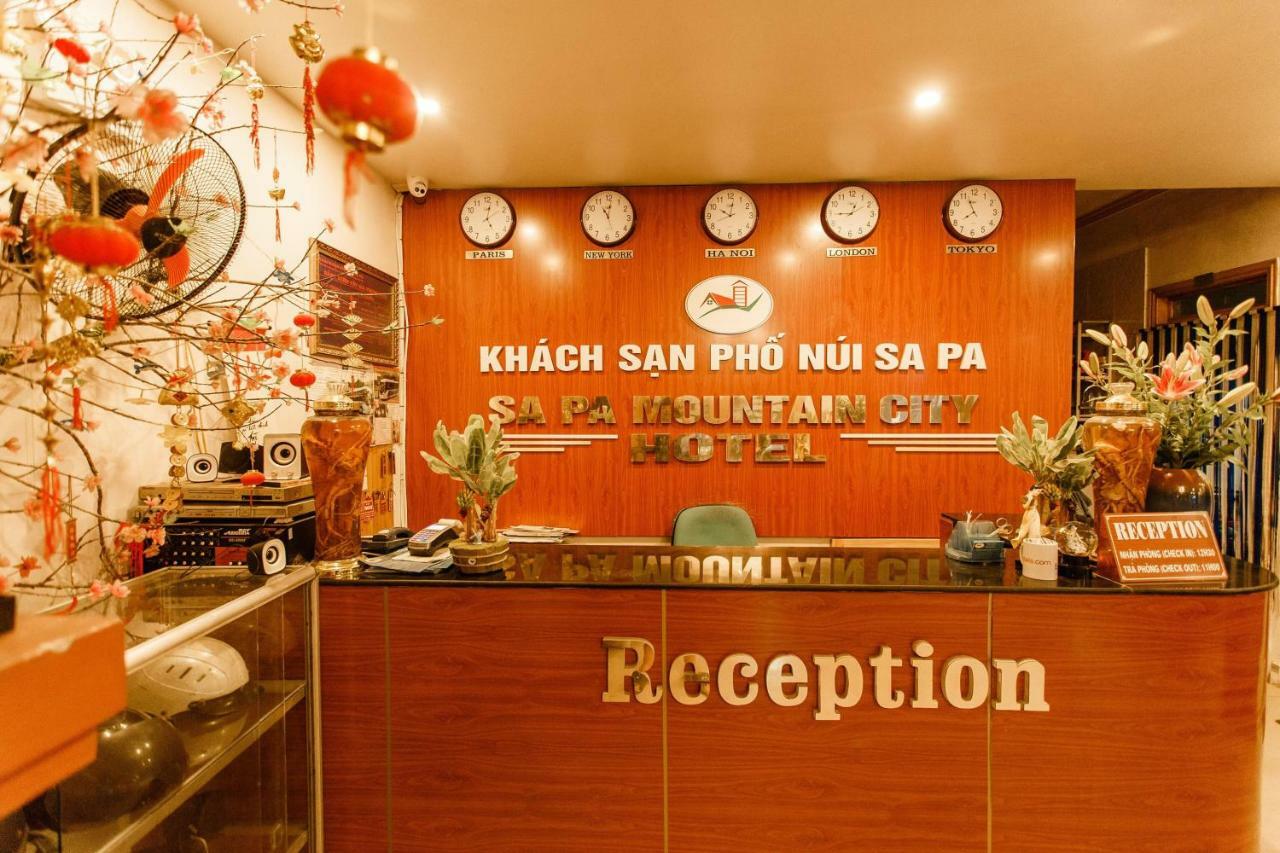 Mountain City Hotel Sa Pa Exterior foto